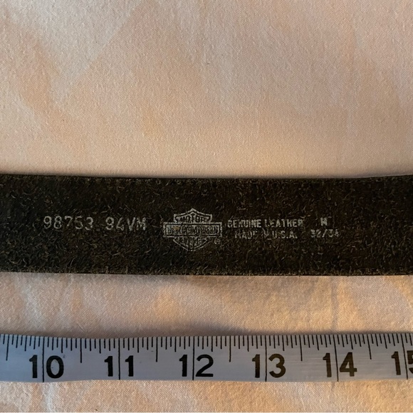 Harley Davidson Leather Belt - Picture 7 of 7